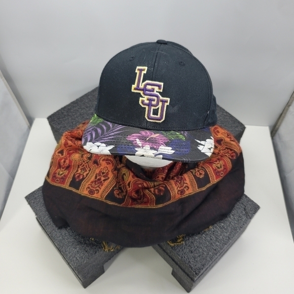 Top of the World LSU Geaux Tigers Snap Back Adjustable Cap Licensed Hat - Picture 7 of 10
